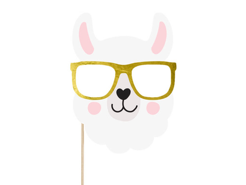 Láma fotó kellékek - 5 db.