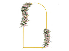 Léggömb íves keret arany - 150 x 65 cm - 1 db.