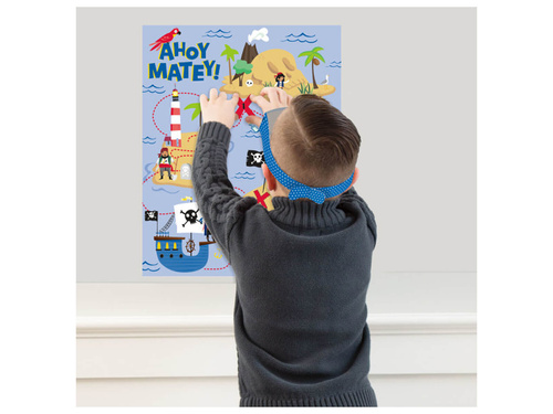 Születésnapi játék Kalóz - 1 db.