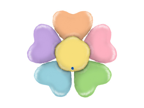 Színes Daisy fólialufi - 75 x 71 cm - 1 db.