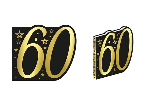 Fekete vendégkönyv a 60. születésnapra