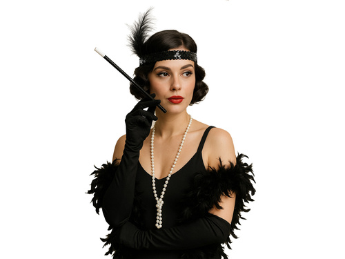 Retro fekete szett Boa-val