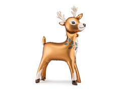 Rénszarvas álló fólialufi - 65 x 105 cm - 1 db.