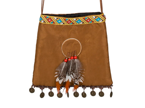 Barna indiai zsák - 1 db.