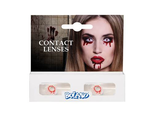 Kontaktlencse "Bloody Shot" - 3 hónap