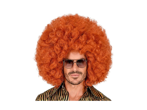 Vörös hajú nagy afro paróka