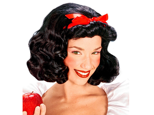 Fekete paróka masnival - 1 db.