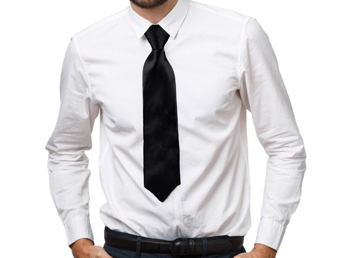Fekete nyakkendő - 38 cm - 1 db.