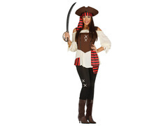 Kalóz jelmez egy nő számára