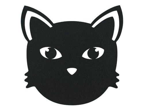 Tányérállvány - Macska - 35 x 36 cm - 1 db.