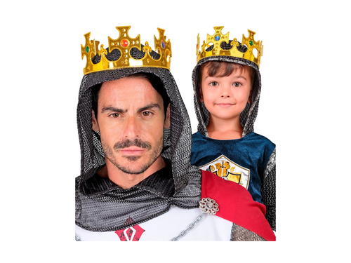 Királyi korona, állítható - gyermekeknek és felnőtteknek