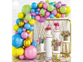 Többszínű füzéres lufi készlet - 79 db.