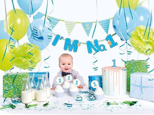 Party Box - Party Box - Nem vagyok szülinapi party dekorációs készlet. 1 fiúnak