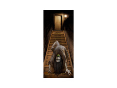 Pincelejáró dekoráció Halloweenre - 1 db.