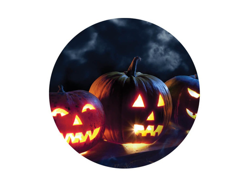 Dekoratív Halloween torta ostya - 20 cm