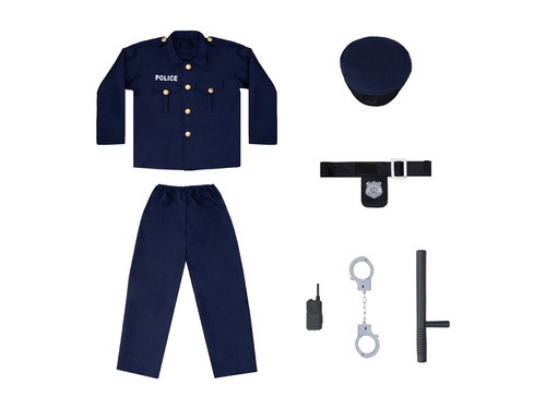 Rendőr jelmez - 1 db.