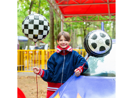 Sakktáblás fólialufi - 45 x 50 cm - 1 db.