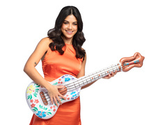 Felfújható dekoráció Ukulele gitár - 104 cm - 1 db.