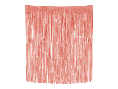 Karácsonyfadísz Angyalhaj rózsaszín arany - 33 x 50 cm - 1 db.