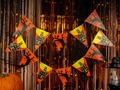 Halloween Haunted House zászló banner - 500 cm - 1 db.