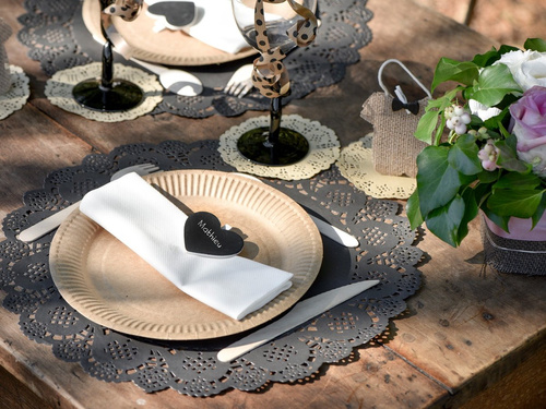 Kraft tányérok - 22,5 cm - 10 db.