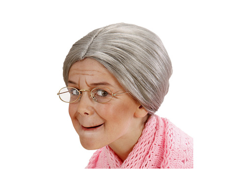 Nagyi szürke parókája