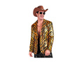 Party Fashion party kabát - narancssárga tigris motívummal