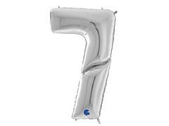 7-es számú ezüst fólialufi - 163 cm - 1 db.