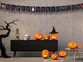 Happy Halloween banner - 300 cm - 1 db.