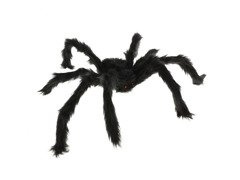 Fekete szőrös pók - 65 cm - 1 db. p