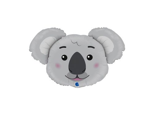 Fólia léggömb koala alakú - 29" - 1 db.