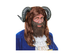 Beast paróka szarvakkal