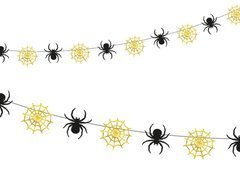 Pókháló és pók füzér - 1 db.