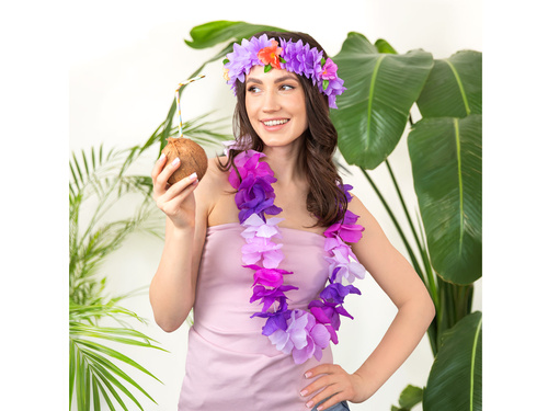 Hawaii fejfűzér lila - 1 db.