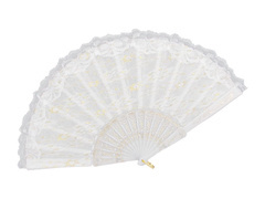 Fehér ventilátor - 24 cm - 1 db.