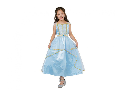 Kék hercegnő jelmez lányoknak