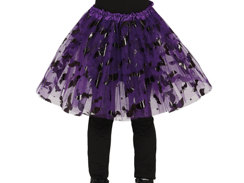 Lila szoknya denevérrel - 30 cm - 1 db.