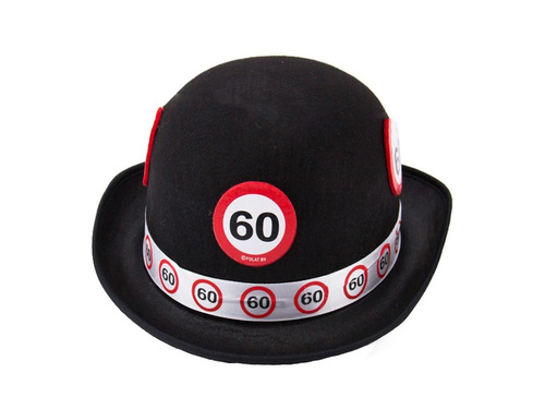 60. születésnapi kalap - 1 db.