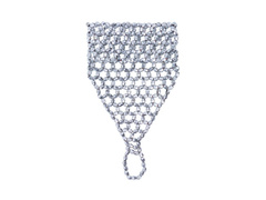 Ezüst gyöngyös karkötő-karkötő