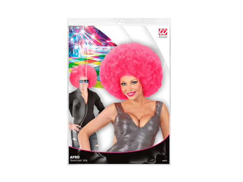 Rózsaszín magas minőségű afro paróka