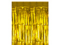 Aranyszínű fém ajtófüggöny - 100 x 200 cm