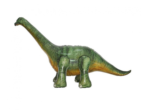 Dinoszaurusz Brachiosaurus álló fólialufi - 213 x 86 x 129 cm - 1 db.