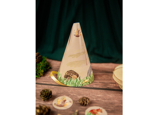 Papírkupakok Erdei állatok - 6 db.