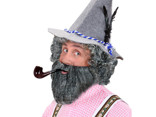 Szakáll bajusszal barna - 1 db.