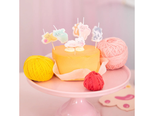 Cicás gyertyák - 6 db.