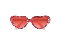 Szerelmes szív szemüveg - 1 db.