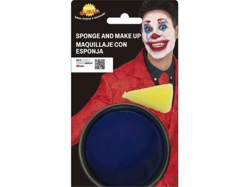 Tengerészkék sminkfesték szivaccsal - 9g - 1 db.