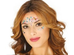 Öntapadós színes arcképmatricák - 1 db.