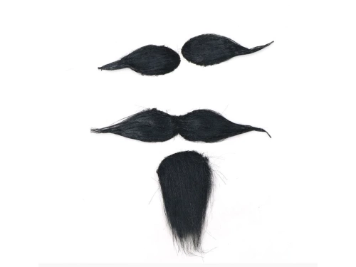 Fekete szakáll szemöldökkel - 1 db.