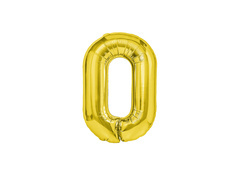 Fólia lufi 0 arany - 40 cm-es fólialufi